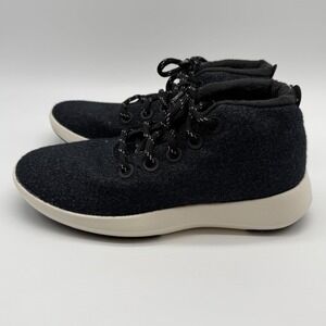 Allbirds Shoes‎ Women's Sz 8 Black Wool Runner-up Mizzles Tuke Jo Running